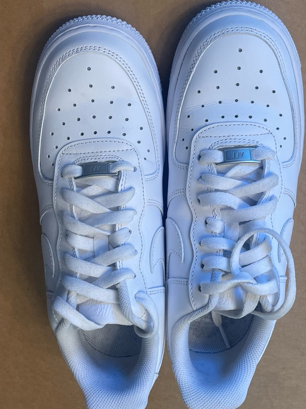 Nike All-White Kids Low-Top Sneakers